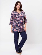 Women’s organic cotton voile tunic femme La Fiancée