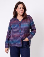 Flowy V-neck blouse femme La Fiancée