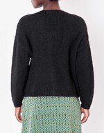 Plain cropped women’s cardigan femme La Fiancée