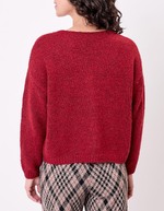 Plain cropped women’s cardigan femme La Fiancée