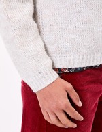 Plain cropped women’s cardigan femme La Fiancée