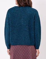 Plain cropped women’s cardigan femme La Fiancée