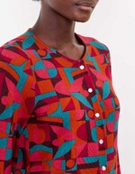 Fine knit buttoned cardigan femme La Fianc&eacute;e