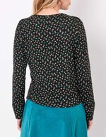Fine knit buttoned cardigan femme La Fianc&eacute;e