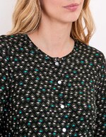 Fine knit buttoned cardigan femme La Fianc&eacute;e