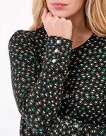 Fine knit buttoned cardigan femme La Fianc&eacute;e