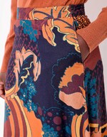 Flowy flared midi skirt femme La Fianc&eacute;e