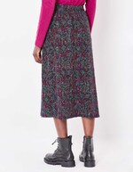 Jersey knit midi skirt femme La Fiancée