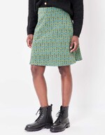 Soft knit A-line skirt femme La Fiancée