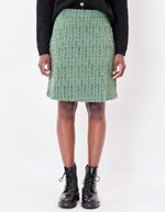 Soft knit A-line skirt femme La Fiancée