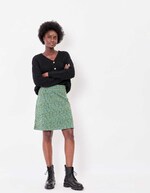 Soft knit A-line skirt femme La Fiancée