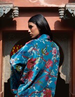 Lined kimono-style jacket femme La Fiancée