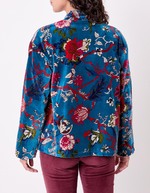 Lined kimono-style jacket femme La Fiancée