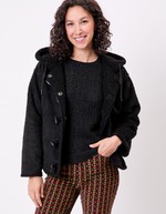 Reversible suede coat femme La Fiancée