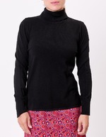 Turtleneck knit sweater femme La Fiancée