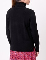 Turtleneck knit sweater femme La Fiancée