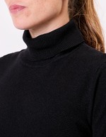 Turtleneck knit sweater femme La Fiancée