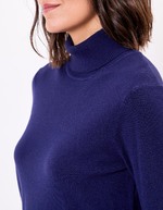 Turtleneck knit sweater femme La Fiancée