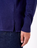 Turtleneck knit sweater femme La Fiancée