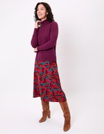 Turtleneck knit sweater femme La Fiancée