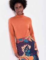 Turtleneck knit sweater femme La Fiancée