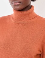 Turtleneck knit sweater femme La Fiancée