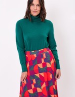 Turtleneck knit sweater femme La Fiancée