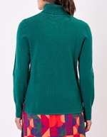 Turtleneck knit sweater femme La Fiancée