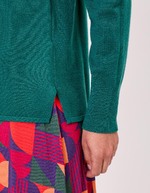 Turtleneck knit sweater femme La Fiancée