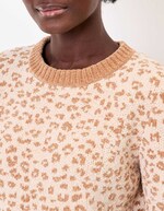 Fluffy knit sweater femme La Fianc&eacute;e