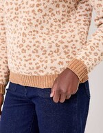 Fluffy knit sweater femme La Fianc&eacute;e
