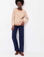 Fluffy knit sweater femme La Fianc&eacute;e