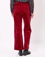 Wide-leg corduroy trousers femme La Fiancée