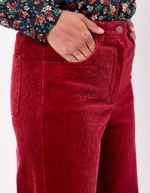Wide-leg corduroy trousers femme La Fiancée