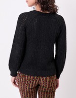 Fancy knit sweater femme La Fianc&eacute;e
