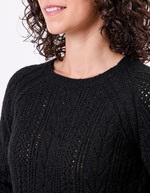 Fancy knit sweater femme La Fianc&eacute;e