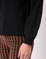 Fancy knit sweater femme La Fianc&eacute;e