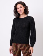Fancy knit sweater femme La Fianc&eacute;e