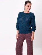 Fancy knit sweater femme La Fianc&eacute;e