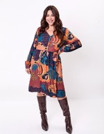 Flowy empire-line dress femme La Fiancée