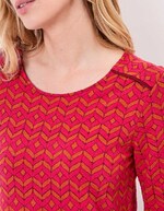 Short jacquard knit dress femme La Fiancée