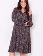 Jersey knit shirt dress femme La Fiancée
