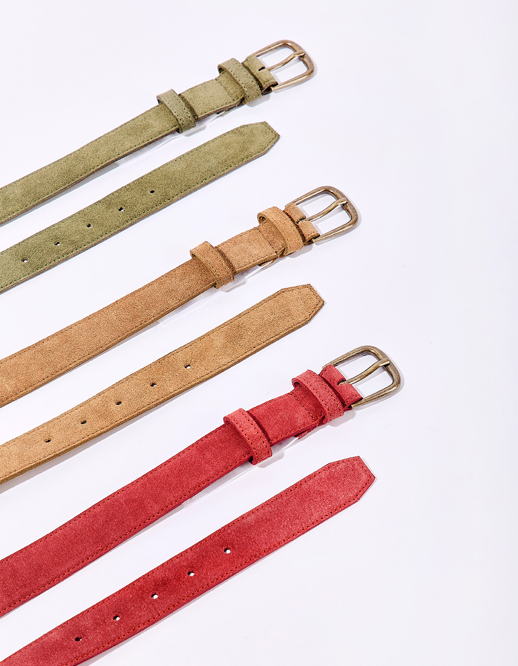 Suede leather belt femme La Fiancée