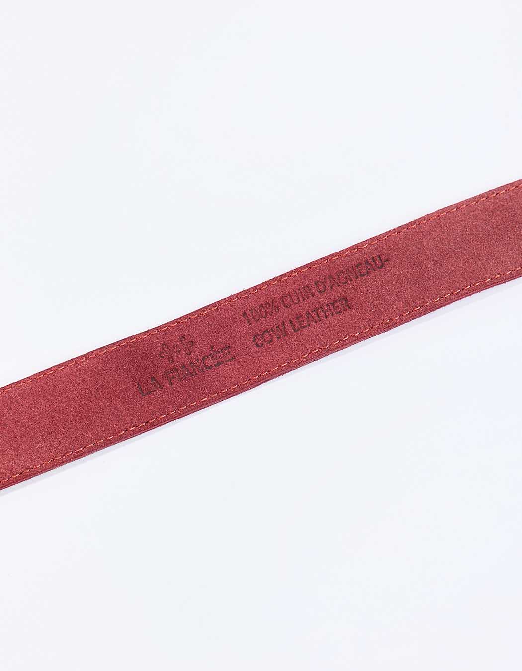 Suede leather belt femme La Fiancée