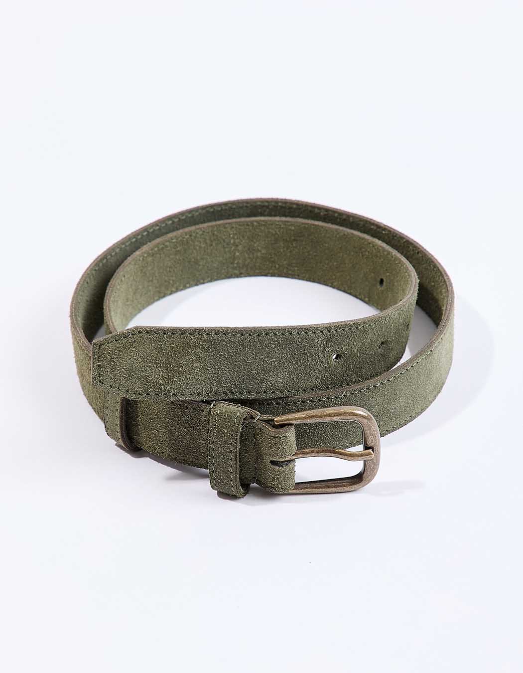 Suede leather belt femme La Fiancée