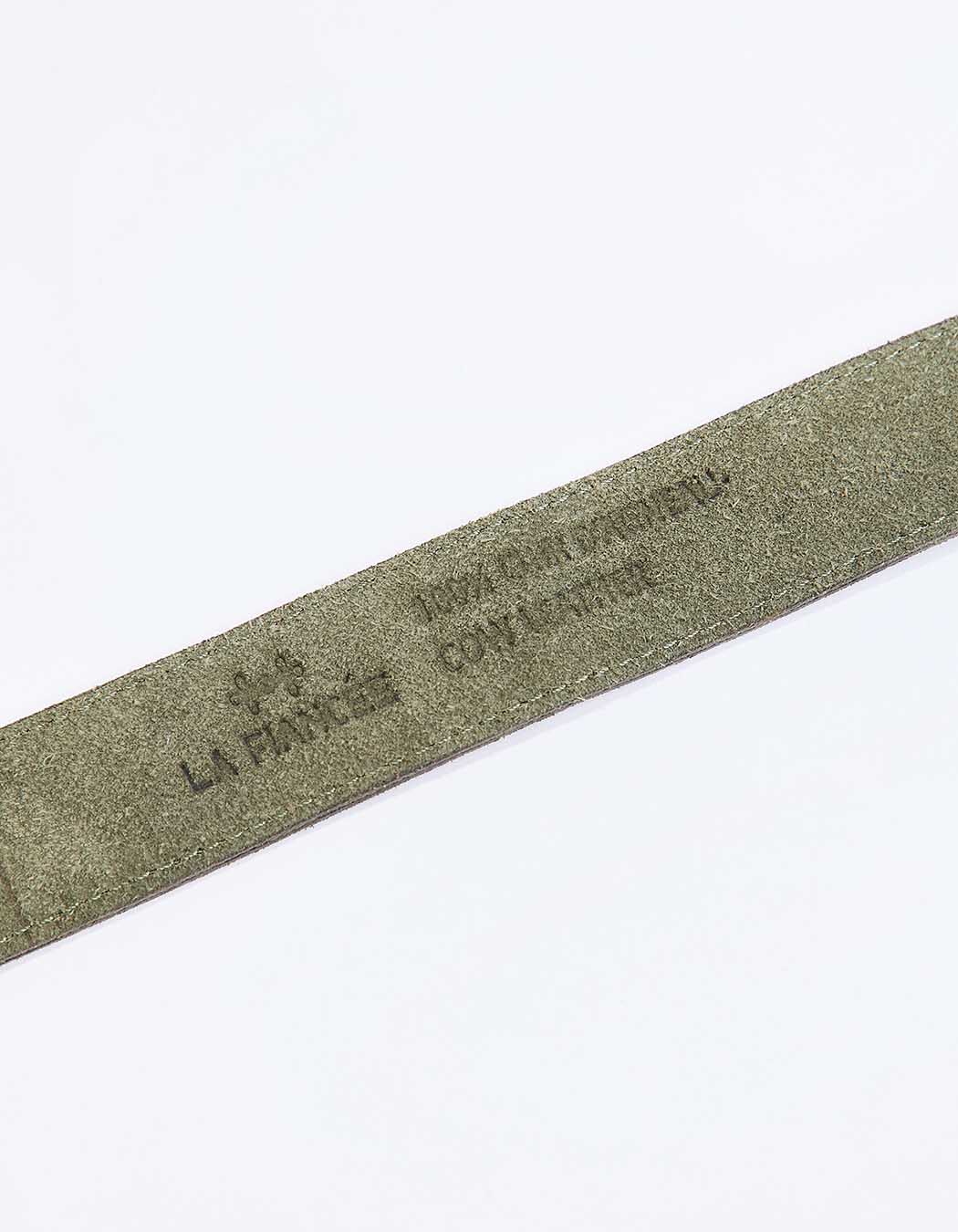 Suede leather belt femme La Fiancée