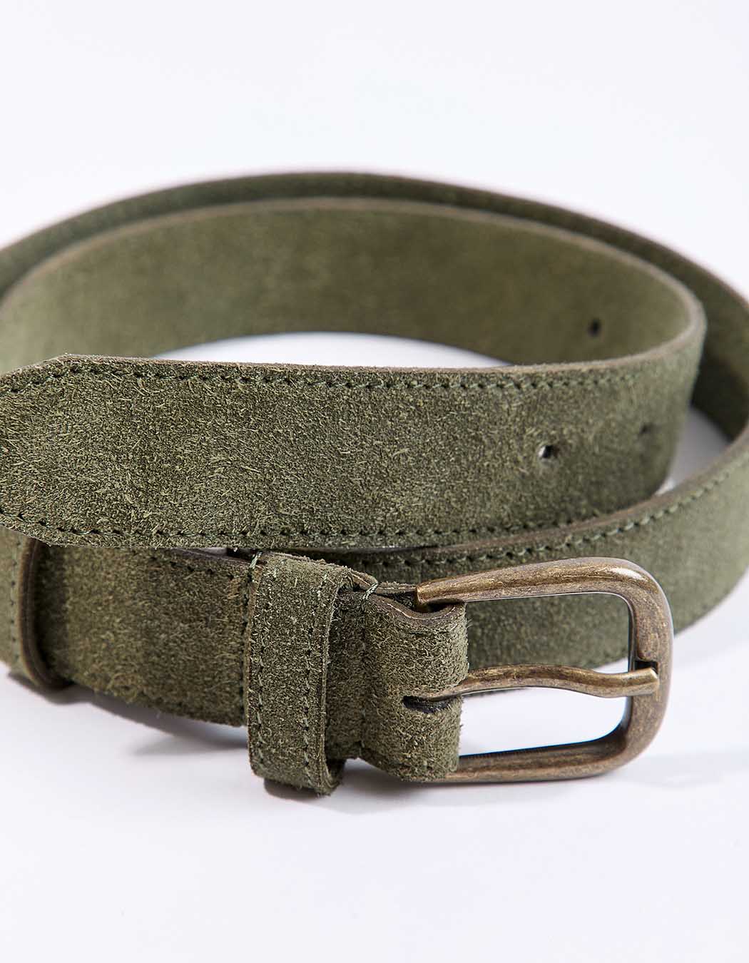 Suede leather belt femme La Fiancée