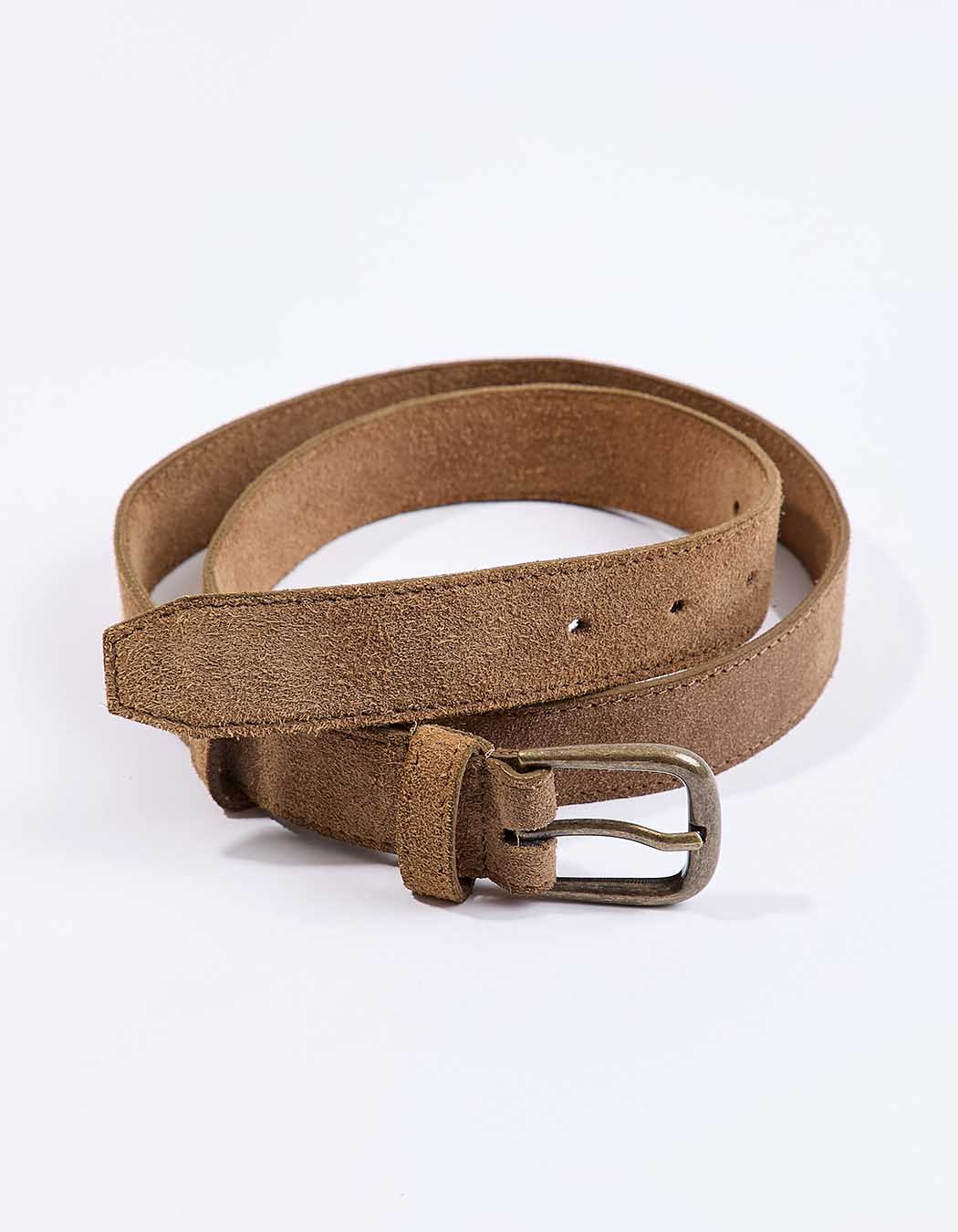 Suede leather belt femme La Fiancée