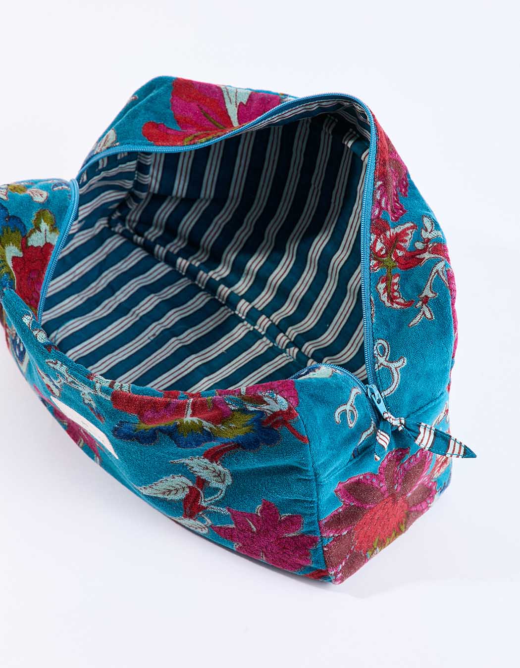 Large velvet pouch femme La Fiancée