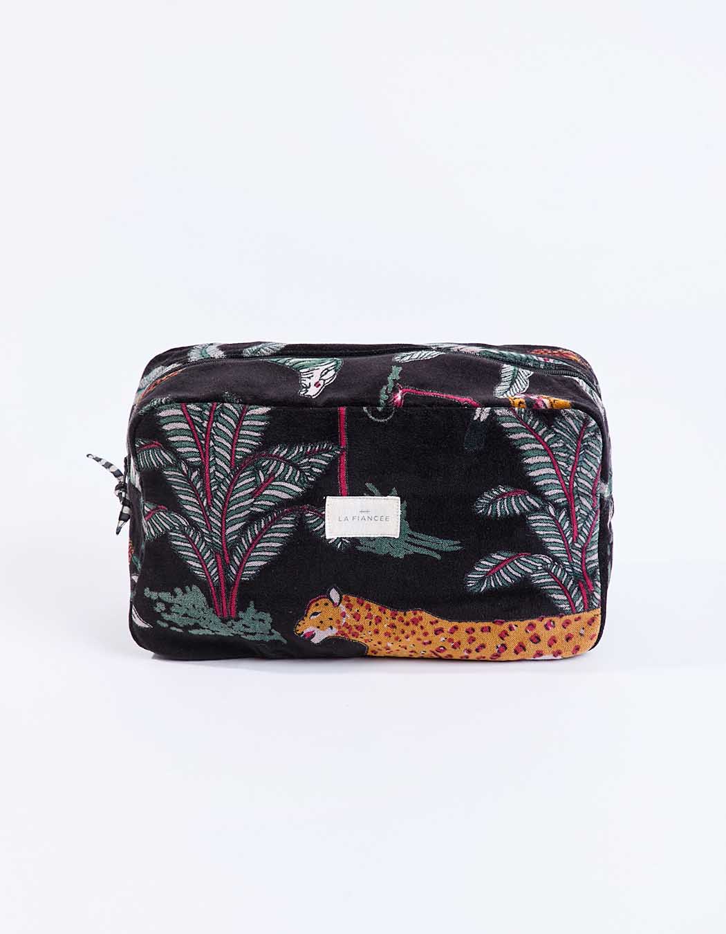 Large velvet pouch femme La Fiancée